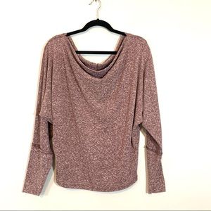 Free People Cowl Neck Shirt